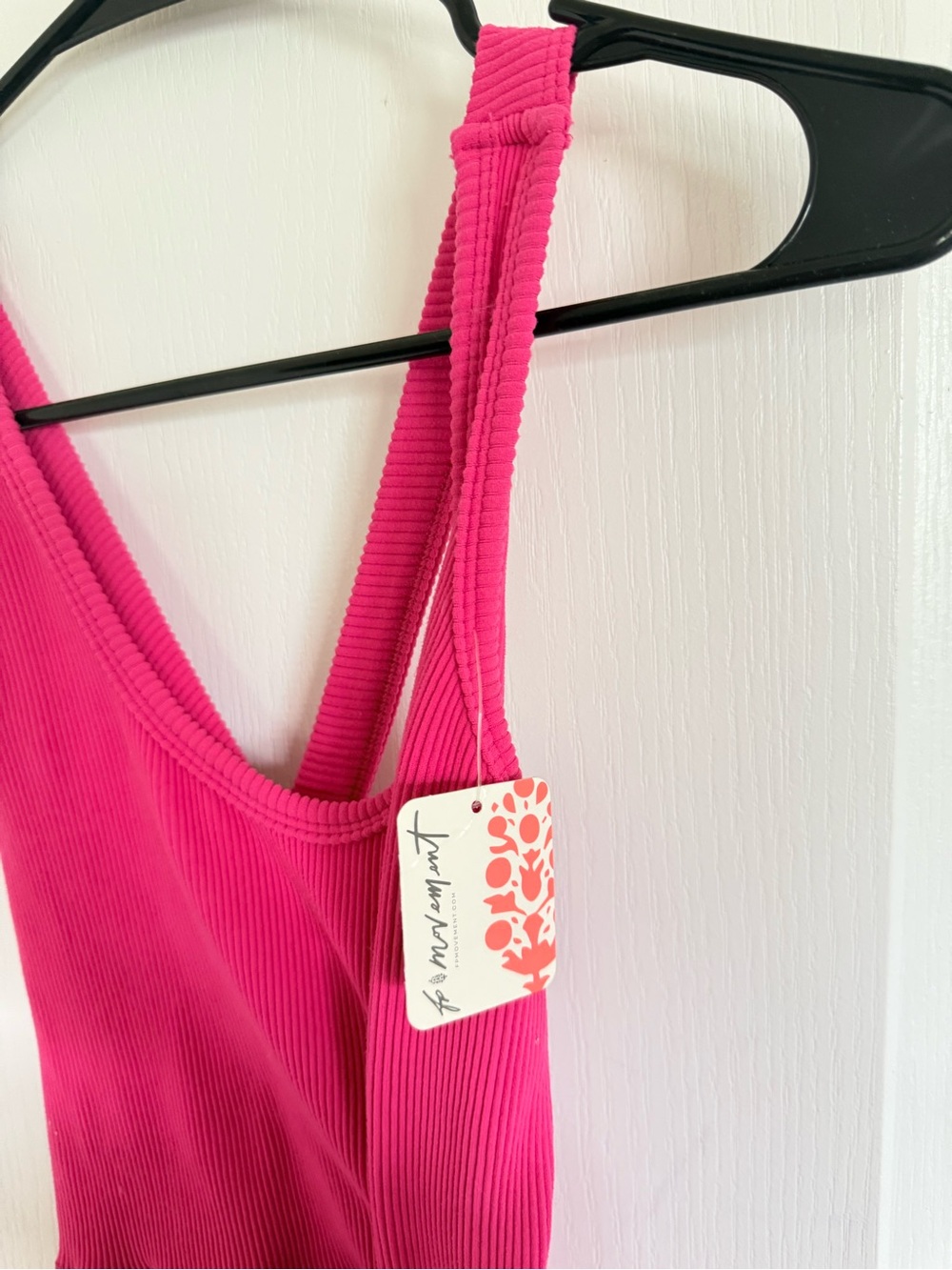 Free People Movement NEW Free Throw Onesie in Hot Pink - Picture 4 of 7
